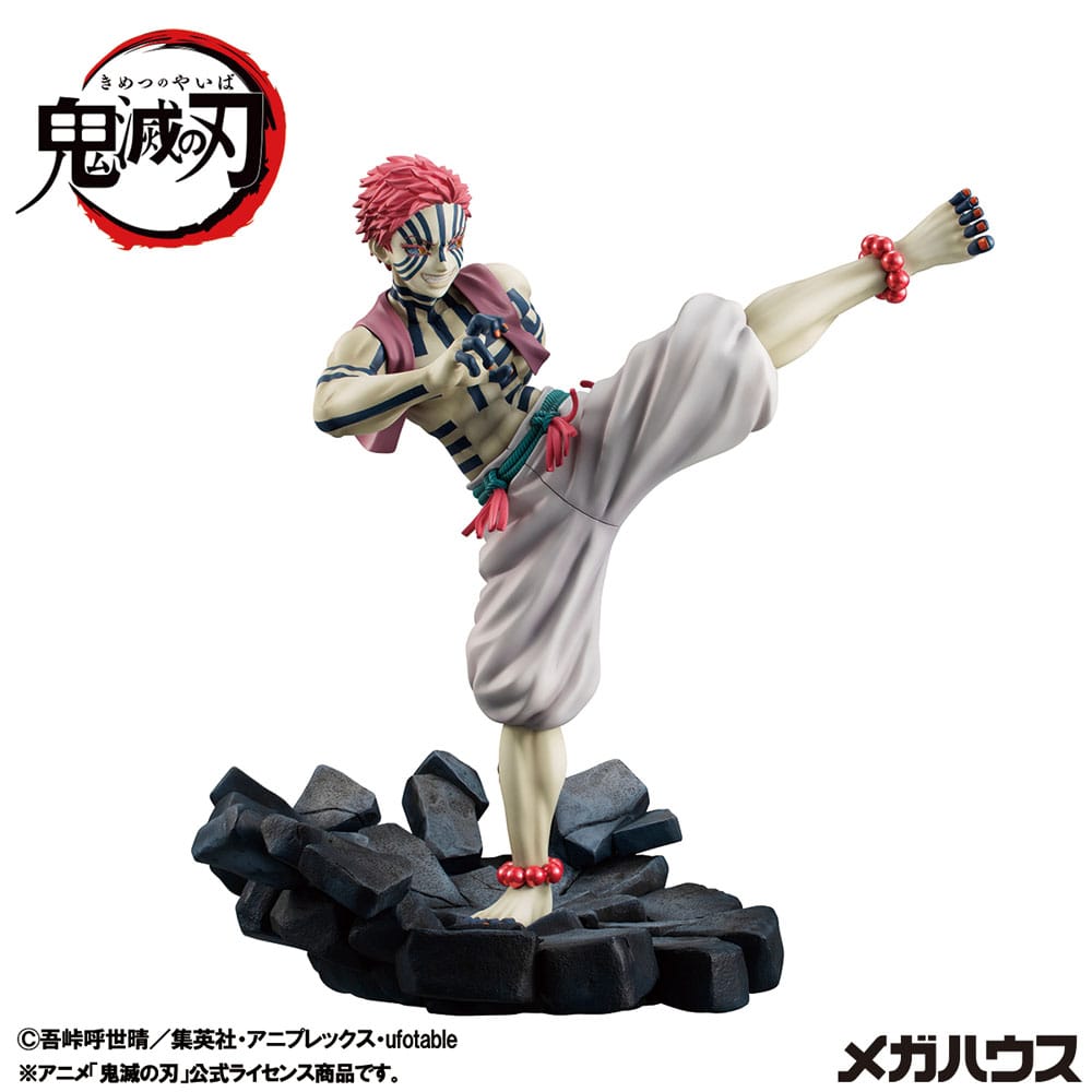 Demon Slayer Kimetsu no Yaiba GEM PVC Statue Upper Three Akaza 19 cm