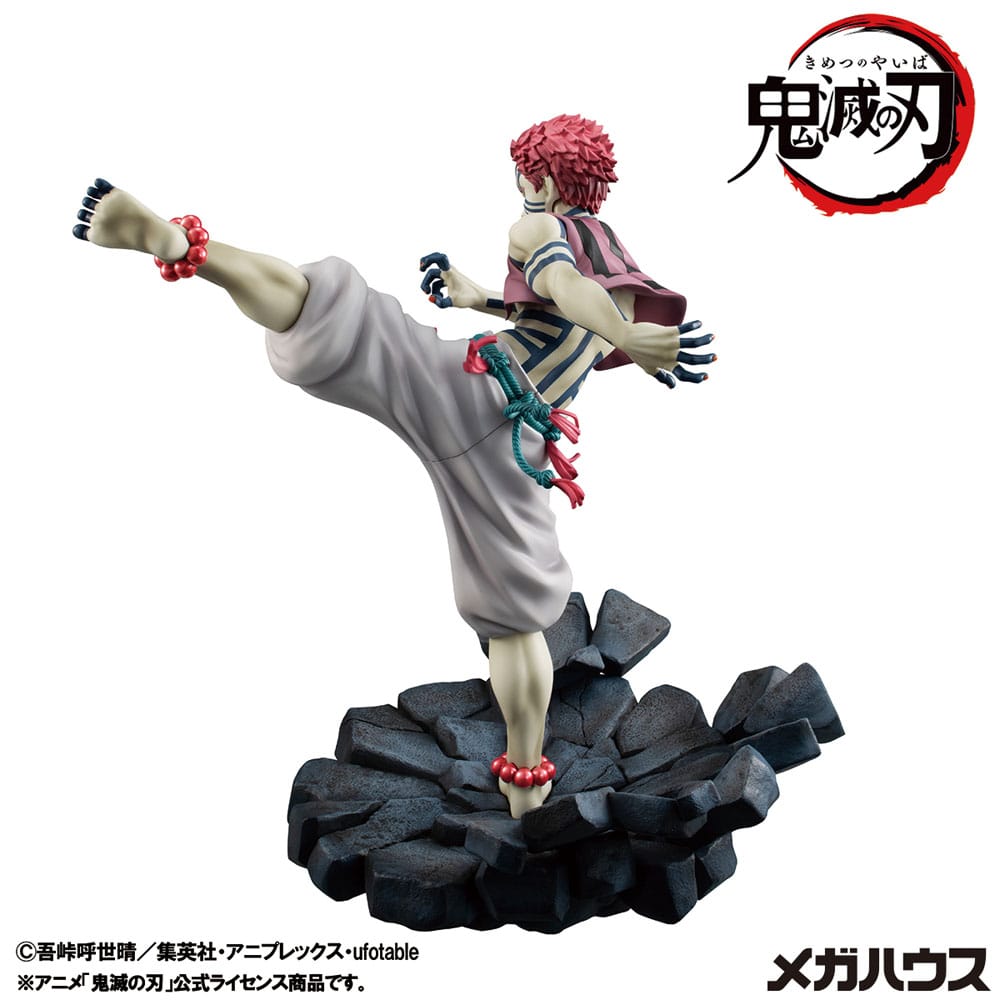 Demon Slayer Kimetsu no Yaiba GEM PVC Statue Upper Three Akaza 19 cm