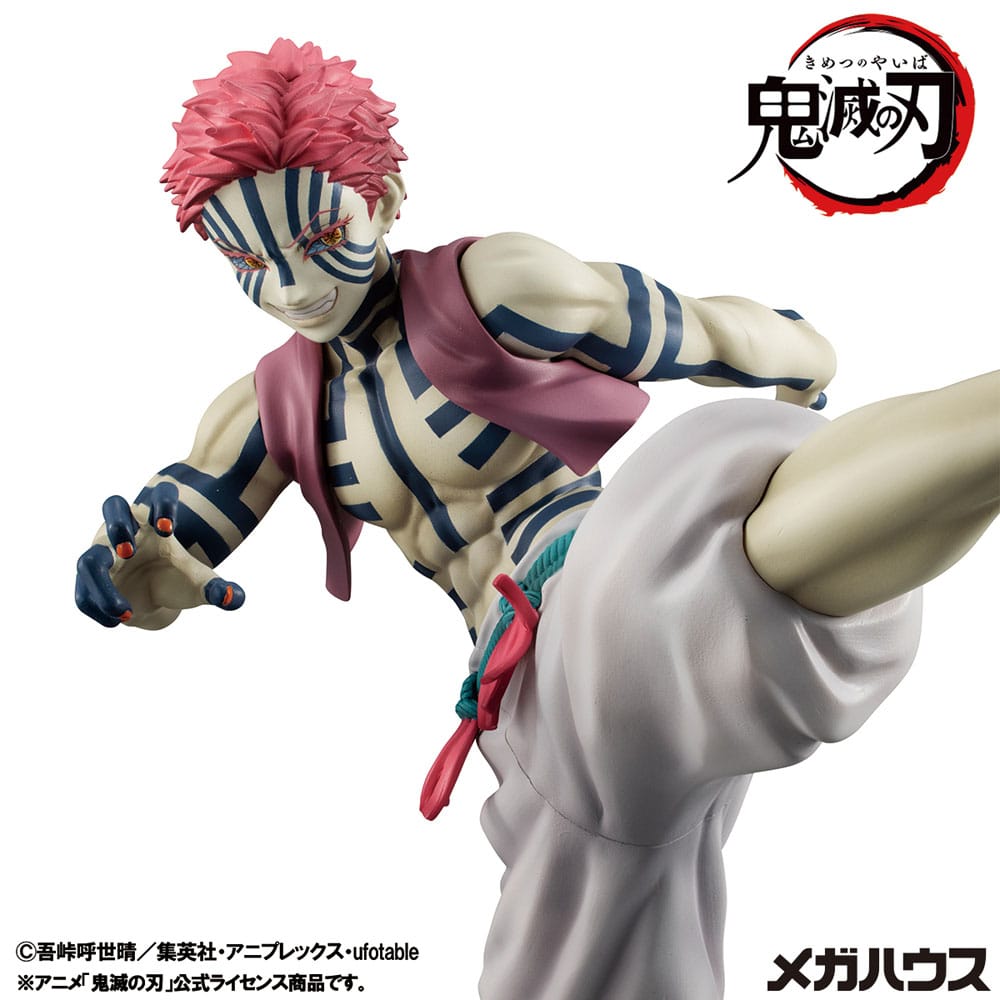 Demon Slayer Kimetsu no Yaiba GEM PVC Statue Upper Three Akaza 19 cm