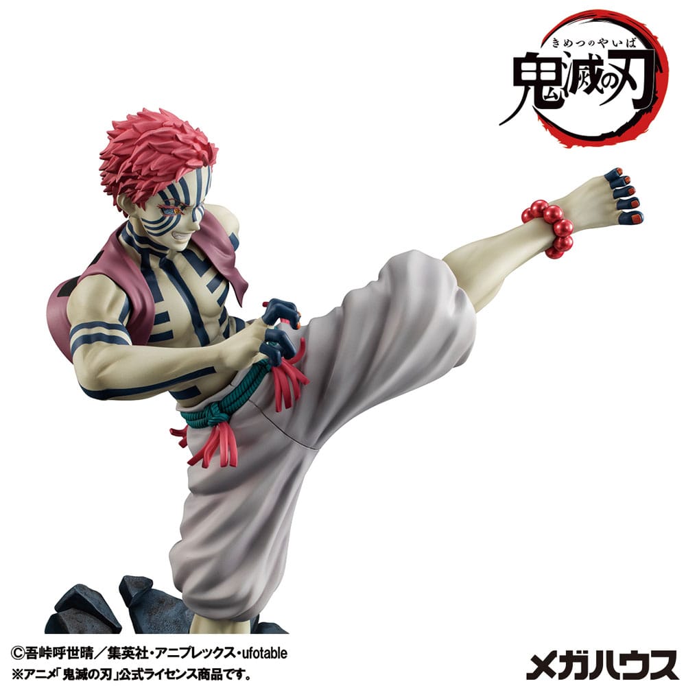 Demon Slayer Kimetsu no Yaiba GEM PVC Statue Upper Three Akaza 19 cm