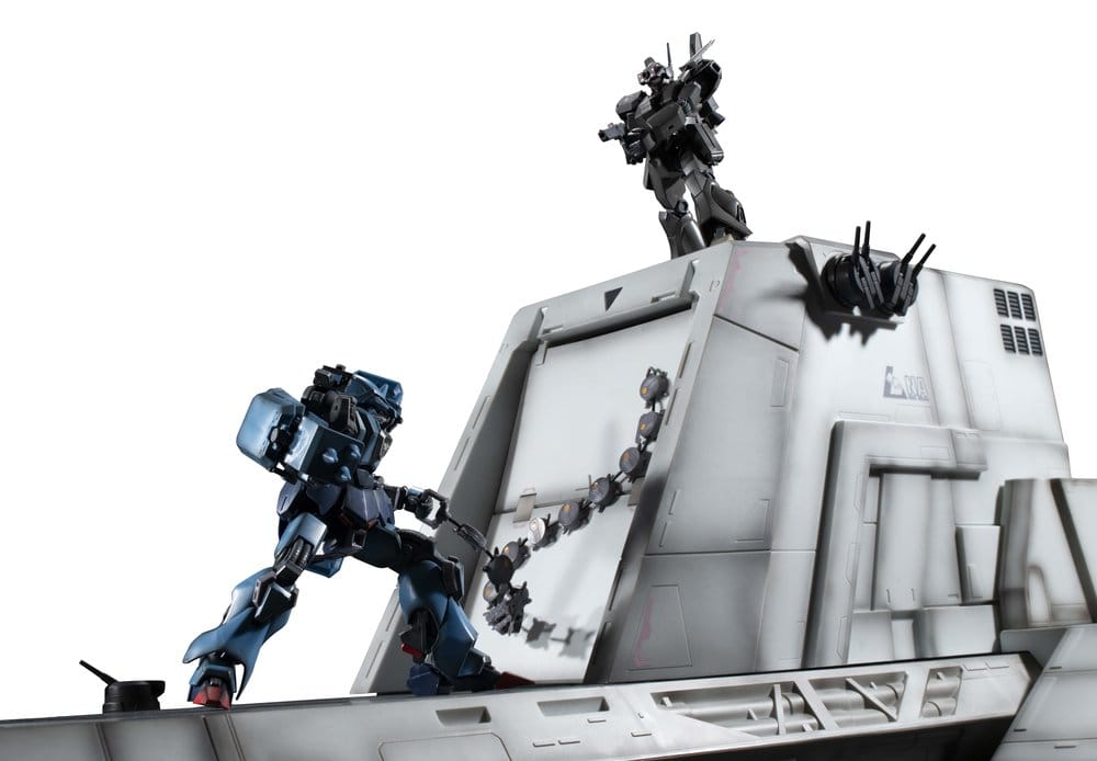 Gundam Unicorn Realistic Model Series Diorama 1/144 Scale Nahel Argama Catapult Deck (UC ver.) 138 cm