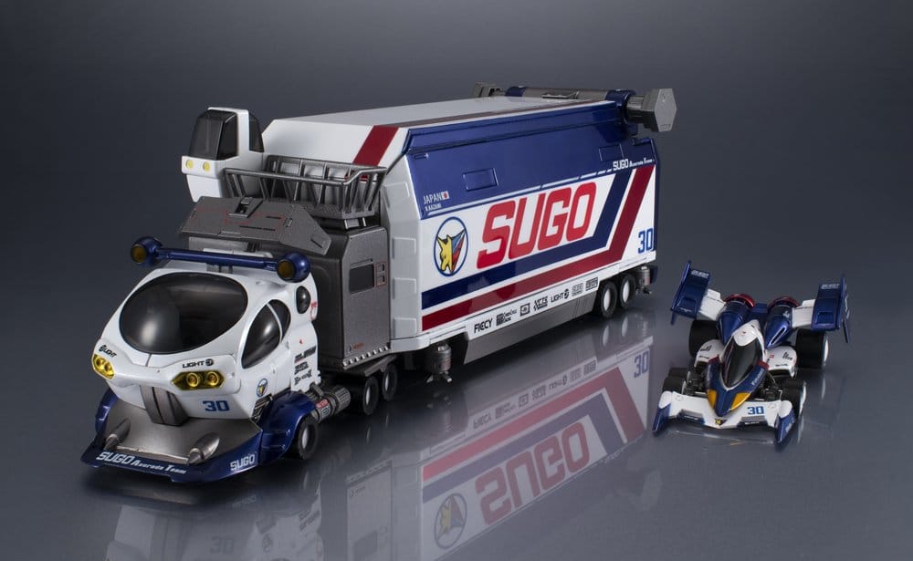 Future GPX Cyber Formula Collection Vehicles 2-Pack Sugolegerd 10V5000 & Super Asurada 01 Circuit Mode -Heritage Edition- DX 22 cm (with gift)