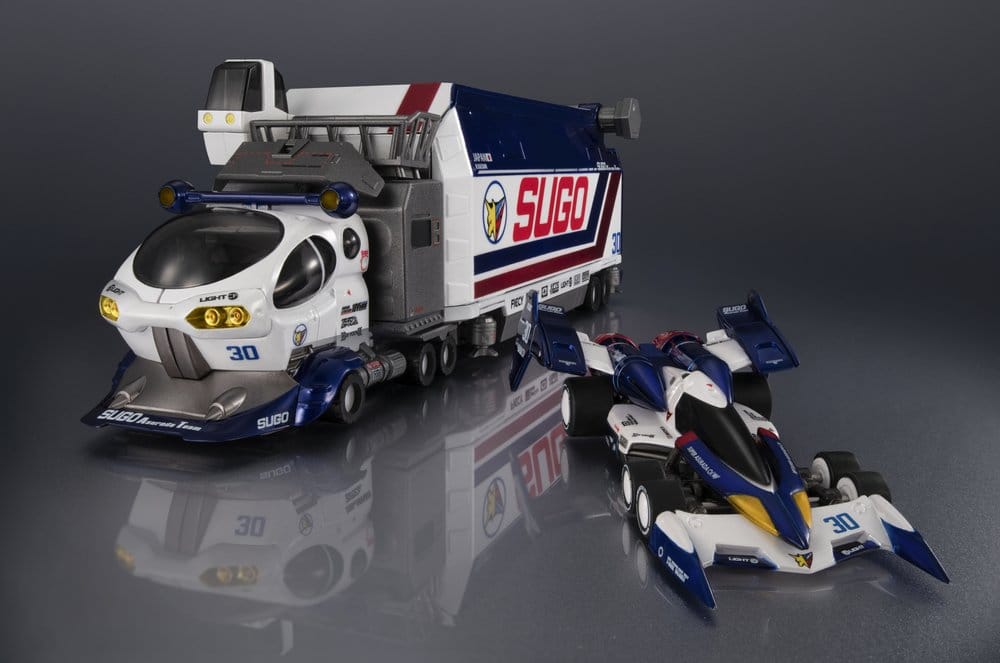 Future GPX Cyber Formula Collection Vehicles 2-Pack Sugolegerd 10V5000 & Super Asurada 01 Circuit Mode -Heritage Edition- DX 22 cm (with gift)