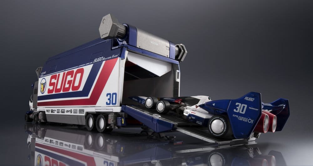 Future GPX Cyber Formula Collection Vehicles 2-Pack Sugolegerd 10V5000 & Super Asurada 01 Circuit Mode -Heritage Edition- DX 22 cm (with gift)