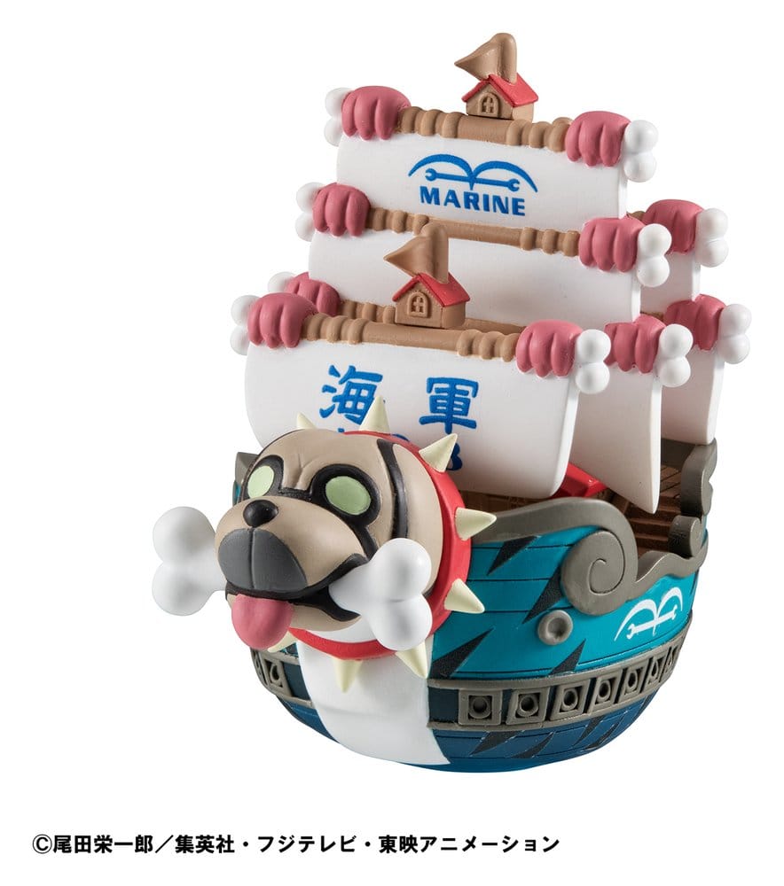 One Piece YuraColle Series Grand Line Collection Vol.3 Mini Figures 6 cm Blind Box Display (6)