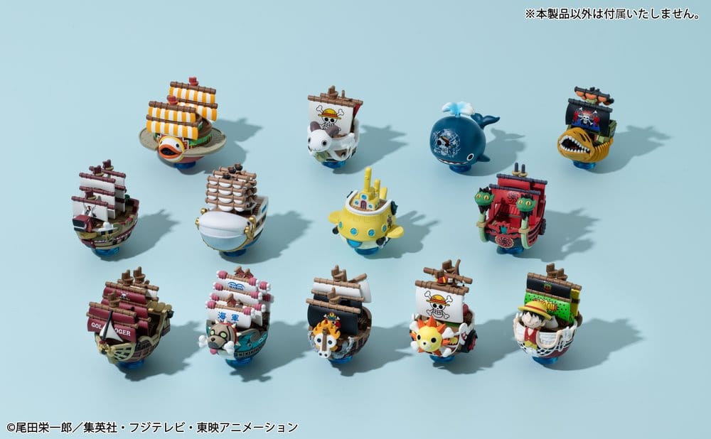 One Piece YuraColle Series Grand Line Collection Vol.3 Mini Figures 6 cm Blind Box Display (6)