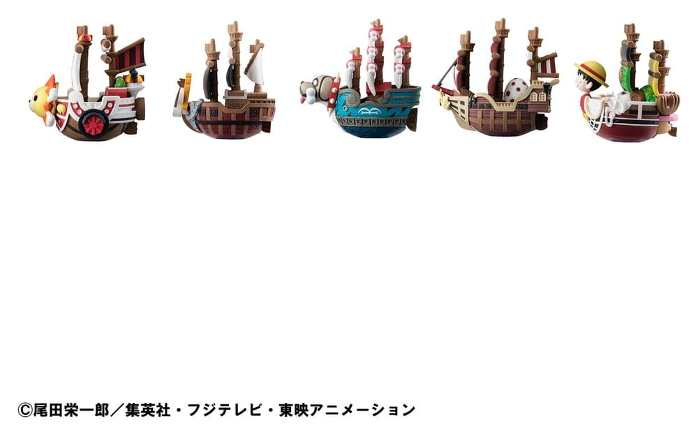 One Piece YuraColle Series Mini Figures Grand Line Collection Set Vol.3 6 cm
