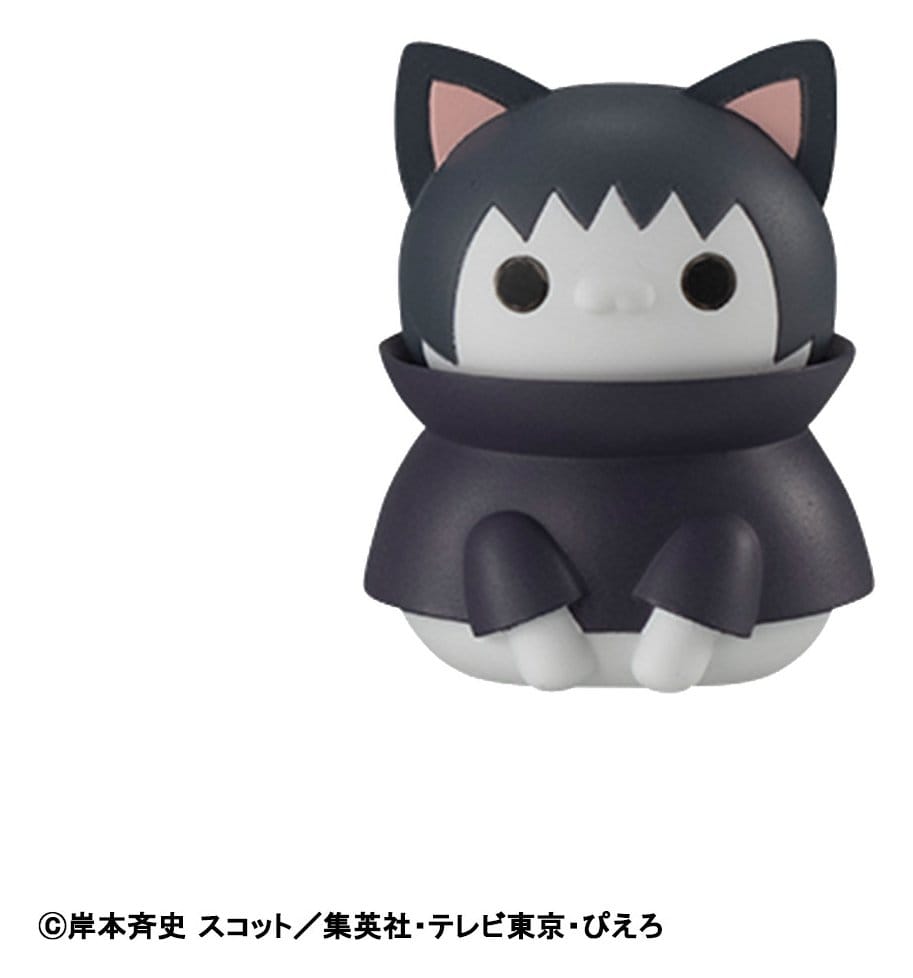 Naruto Shippuden Mega Cat Project Nyaruto! Once upon a time in Konoha village Mini Figures 3 cm Blind Box Display (8) (Repeat)