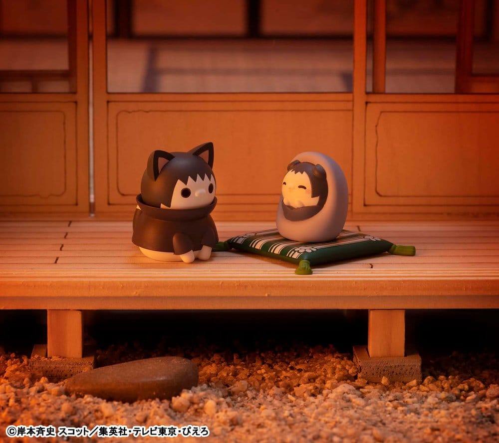 Naruto Shippuden Mega Cat Project Nyaruto! Once upon a time in Konoha village Mini Figures 3 cm Blind Box Display (8) (Repeat)