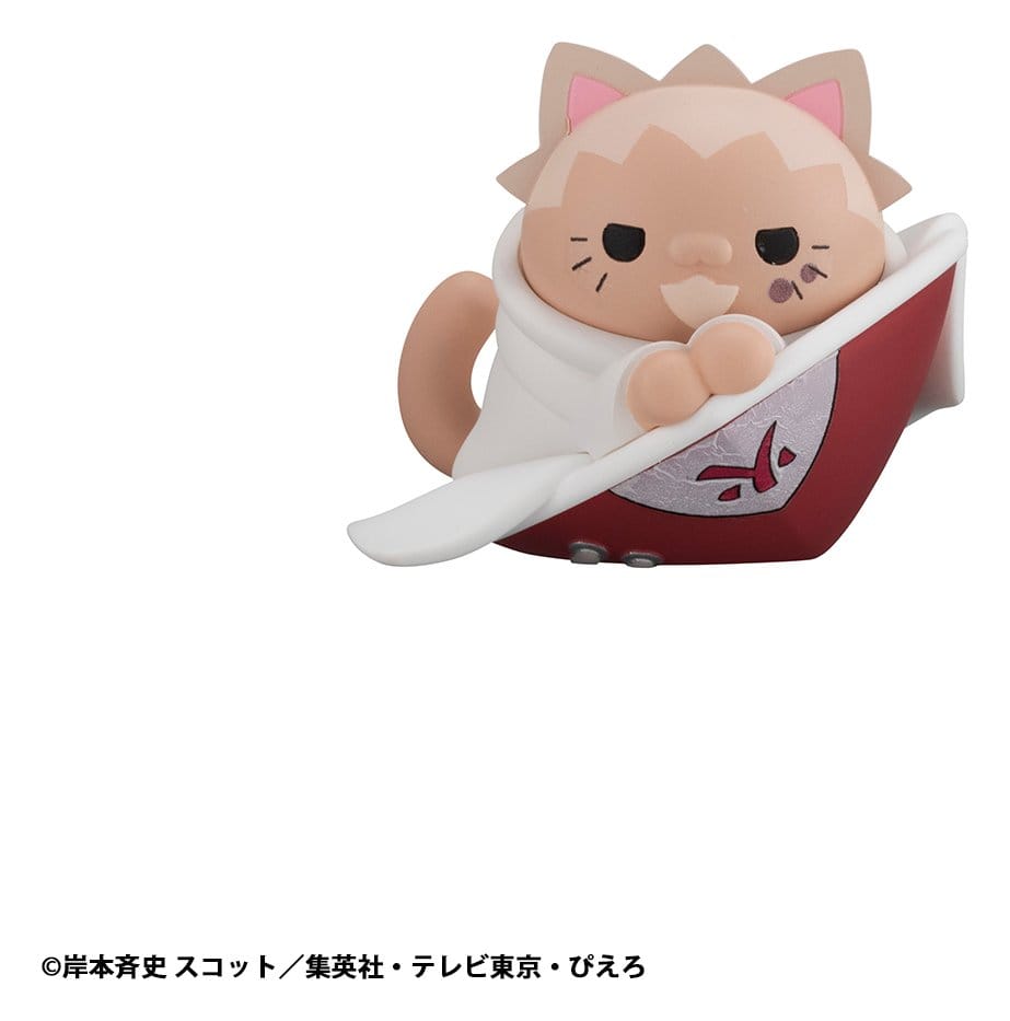 Naruto Shippuden Mega Cat Project Nyaruto! Mini Figures The bond between master and disciple ver. Blind Box Assortment (8) (Repeat)