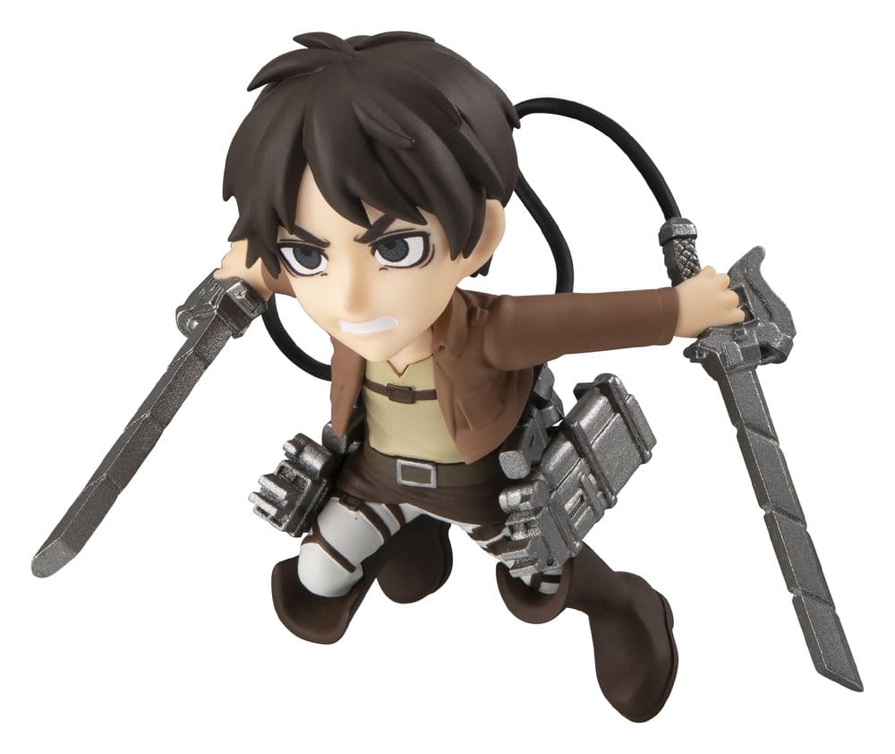 Attack on Titan Tobimas Mini Figures Pack of 6 (with gift)