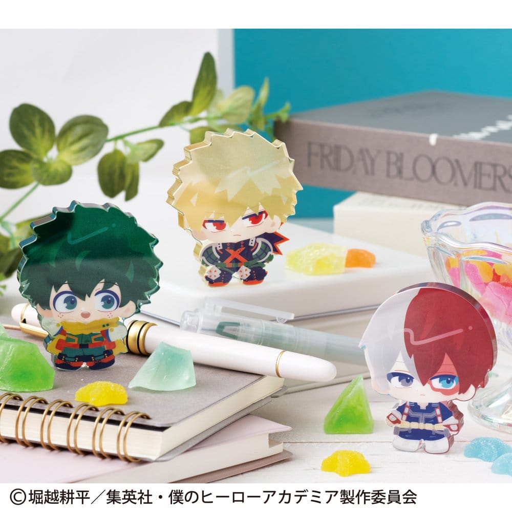 My Hero Academia Karakoro Mini Figures Clear Candy Blind Box Assortment (8)