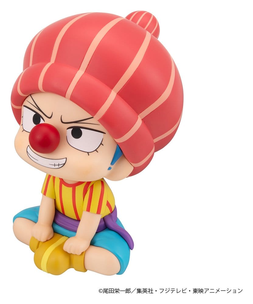 One Piece Look Up PVC Figure Buggy Childhood Ver. 11 cm