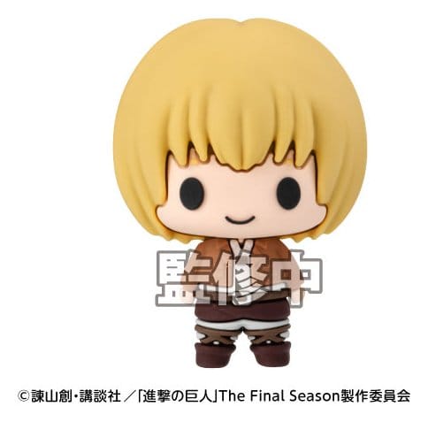 Attack on Titan Chokorin Collection Mini Figures 5 cm Blind Box Display (6)