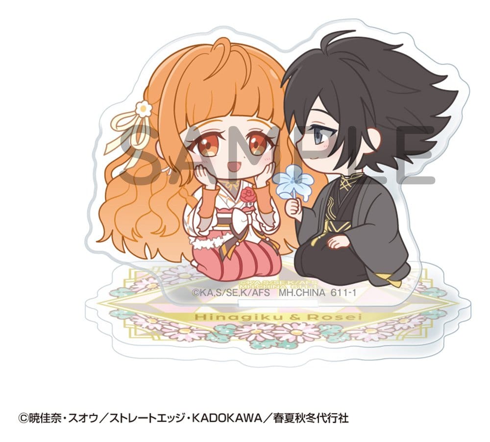 Agents of the Four Seasons Buddycolle Acrylic Stands Dance of Spring 6 cm Blind Box Display (6)