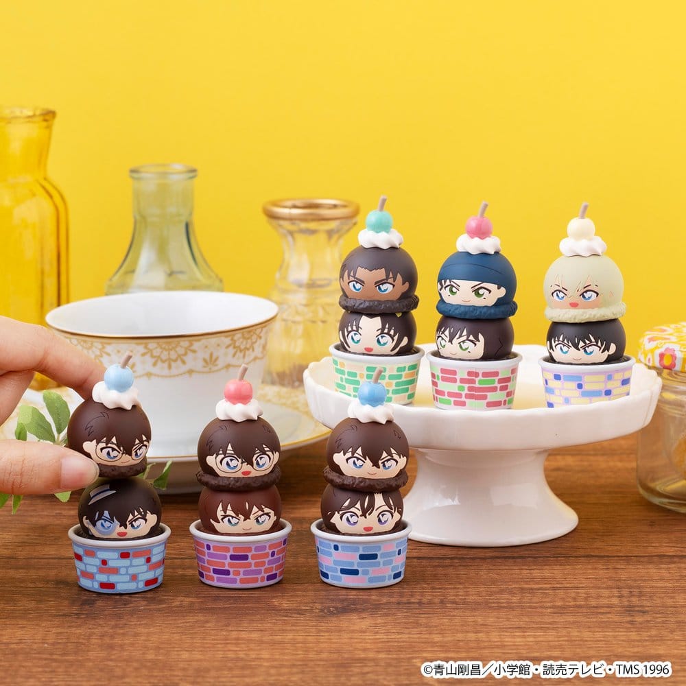 Detective Conan Tsumichen Stack up & Change Mini Figures 8 cm Blind Box Assortment (6)