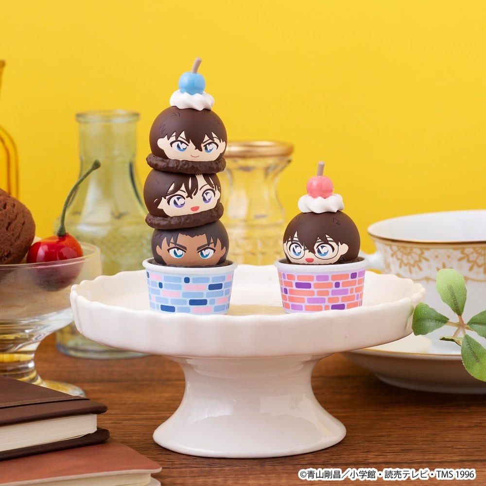 Detective Conan Tsumichen Stack up & Change Mini Figures 8 cm Blind Box Assortment (6)