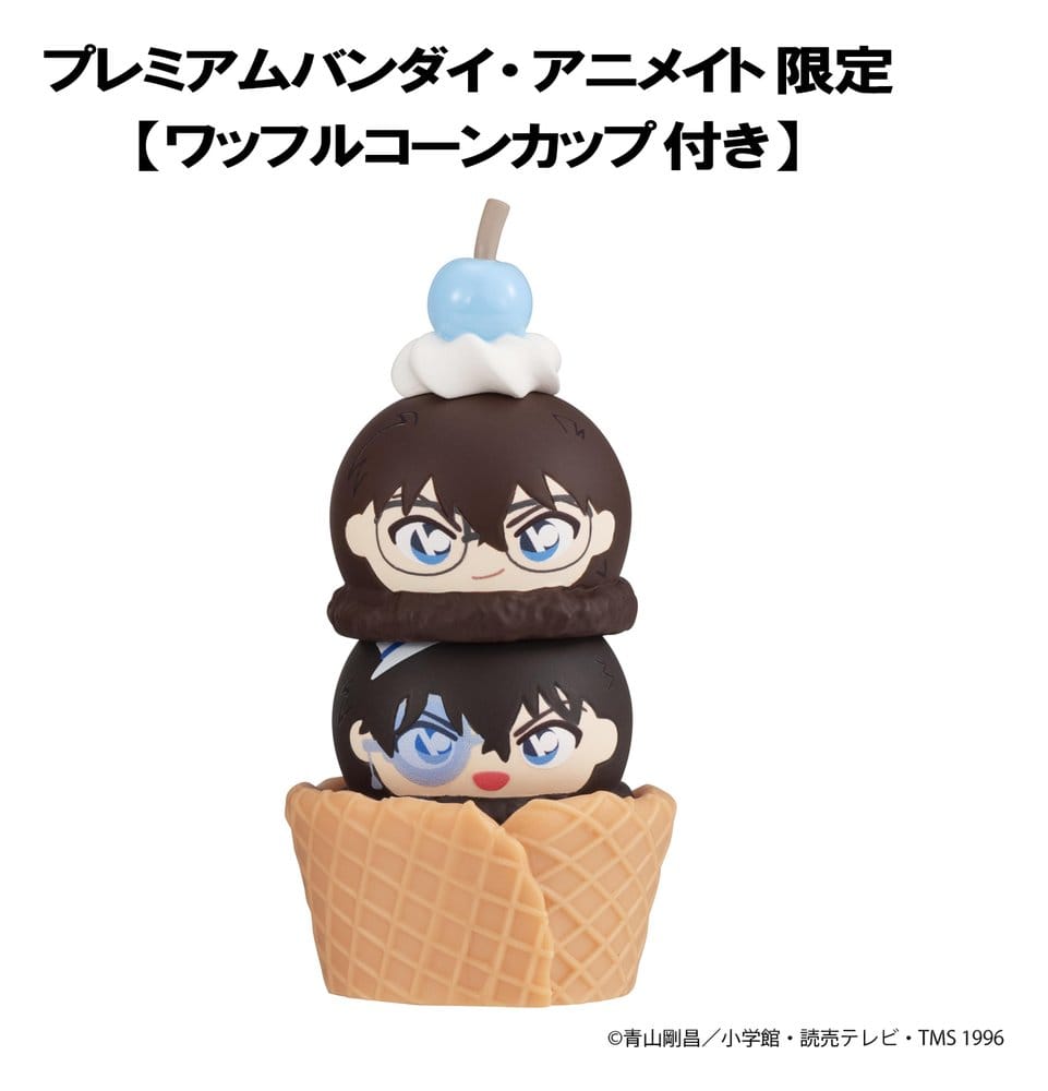 Detective Conan Tsumichen Stack up & Change Mini Figures 8 cm Blind Box Assortment (6) (with gift)
