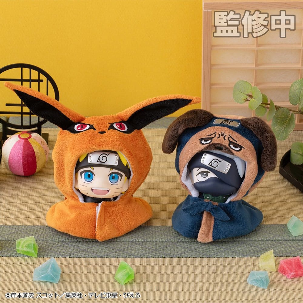 Naruto Shippuden Look Up Cape for PVC Figures Pakkun