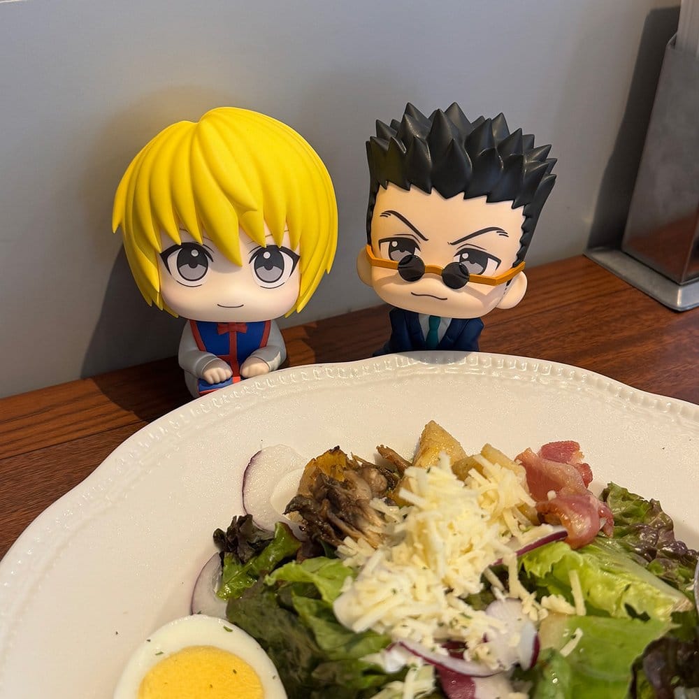 Hunter x Hunter Look Up PVC Figures 2-Pack Kurapika & Leorio 11 cm (with gift)