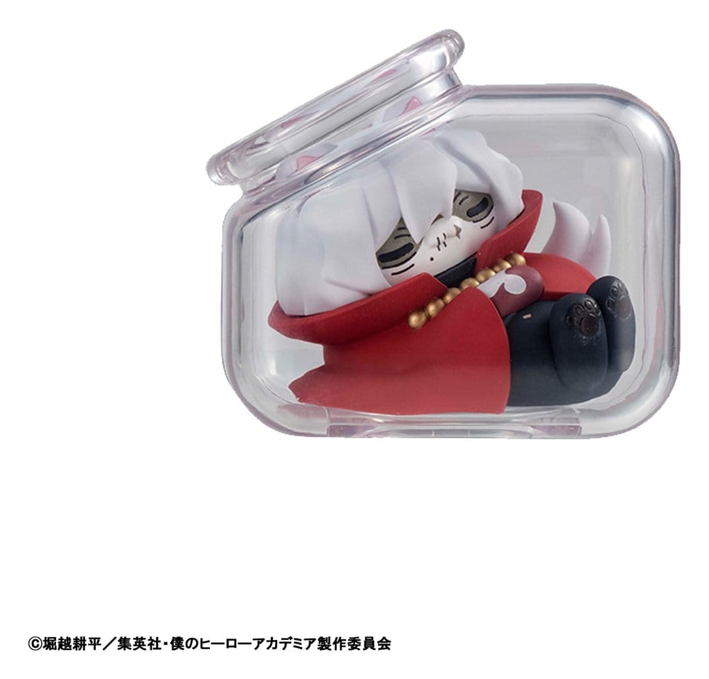 My Hero Academia Mega Cat Project Mini Figures Good Night Heroaca Cats 6 cm Blind Box Display (8)