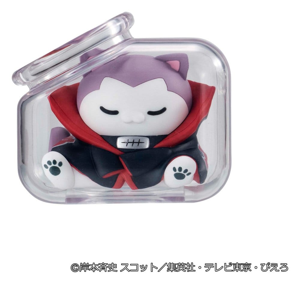 Naruto Shippuden Mega Cat Project Mini Figures Good Night Nyaruto! Gathering Akatsuki Edition Vol. 1 6 cm Blind Box Display (8)