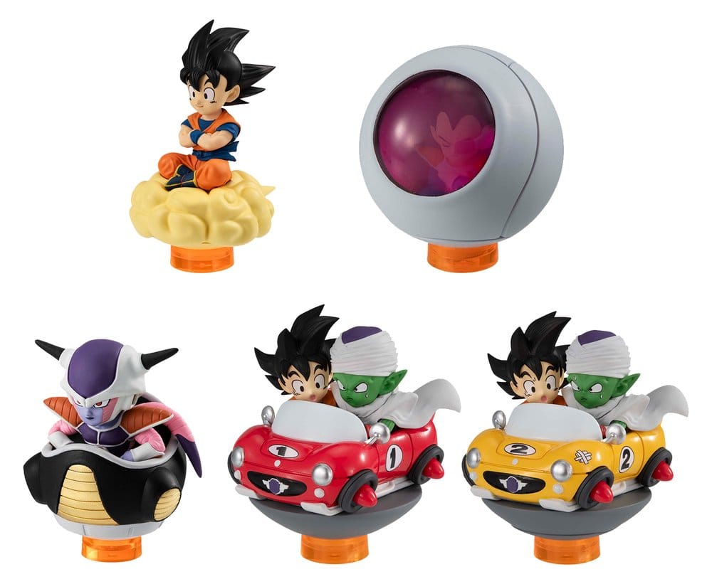 Dragon Ball Z Yuracolle Series Mini Figures Collection 01 6 cm Blind Box Display (6)