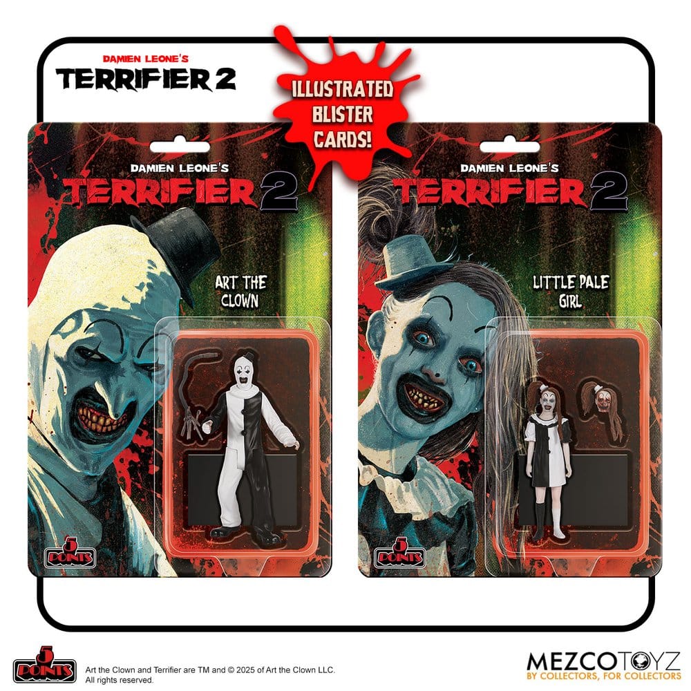 Terrifier 2 5 Points Action Figures 10 cm Assortment (16)