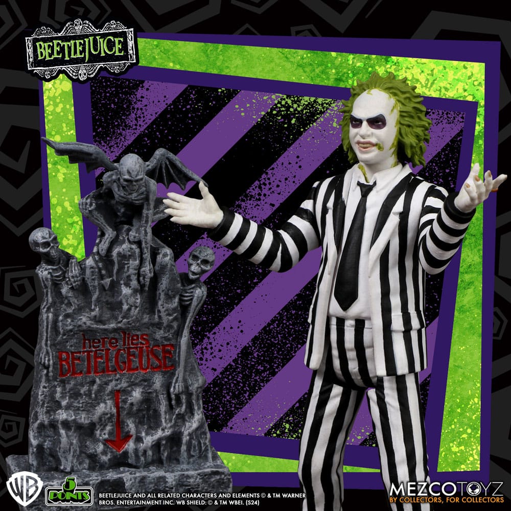 Beetlejuice 5 Points Action Figures 10 cm Assortment (14)