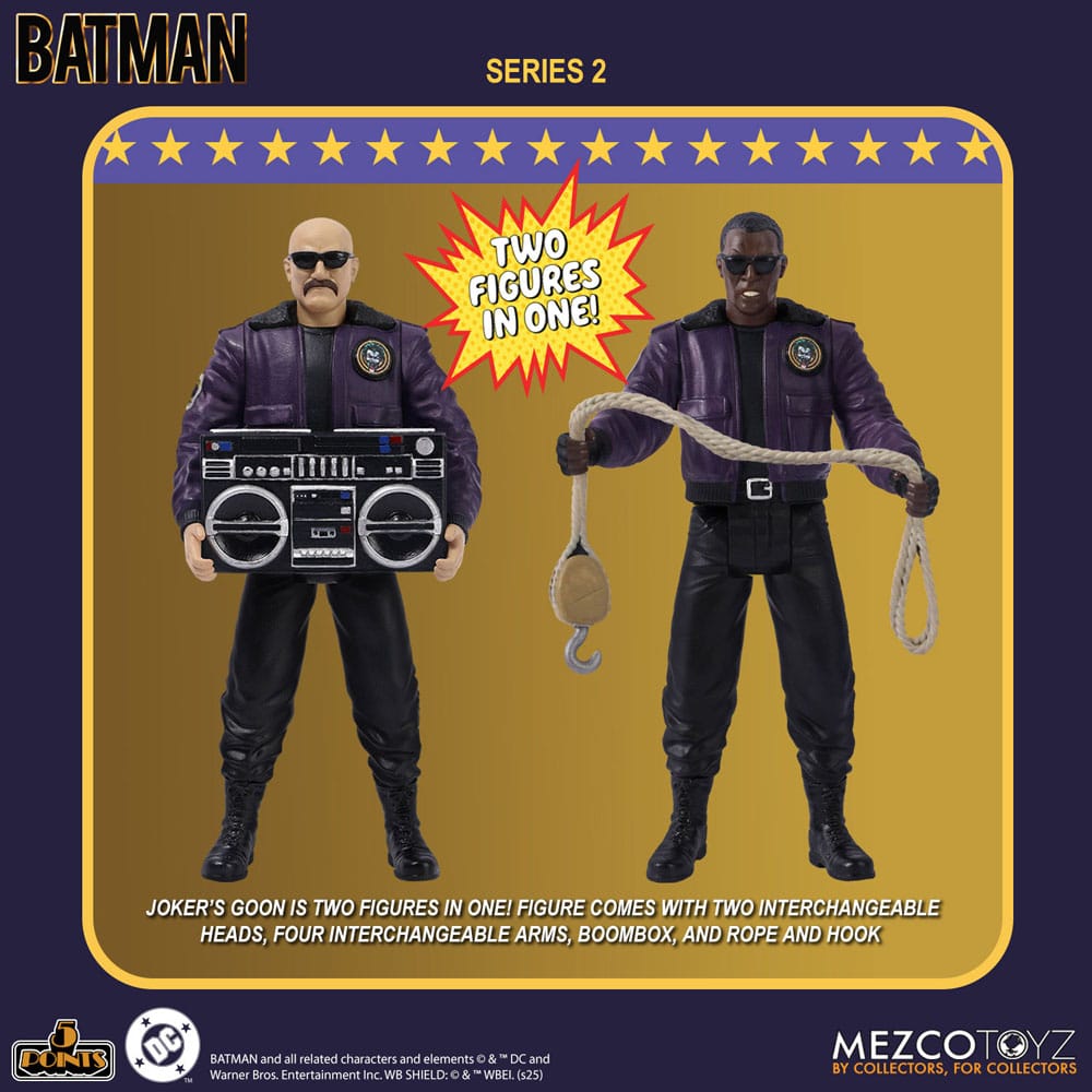 Batman (1989) 5 Points Action Figures 9 cm Series 2 Assortment (24)