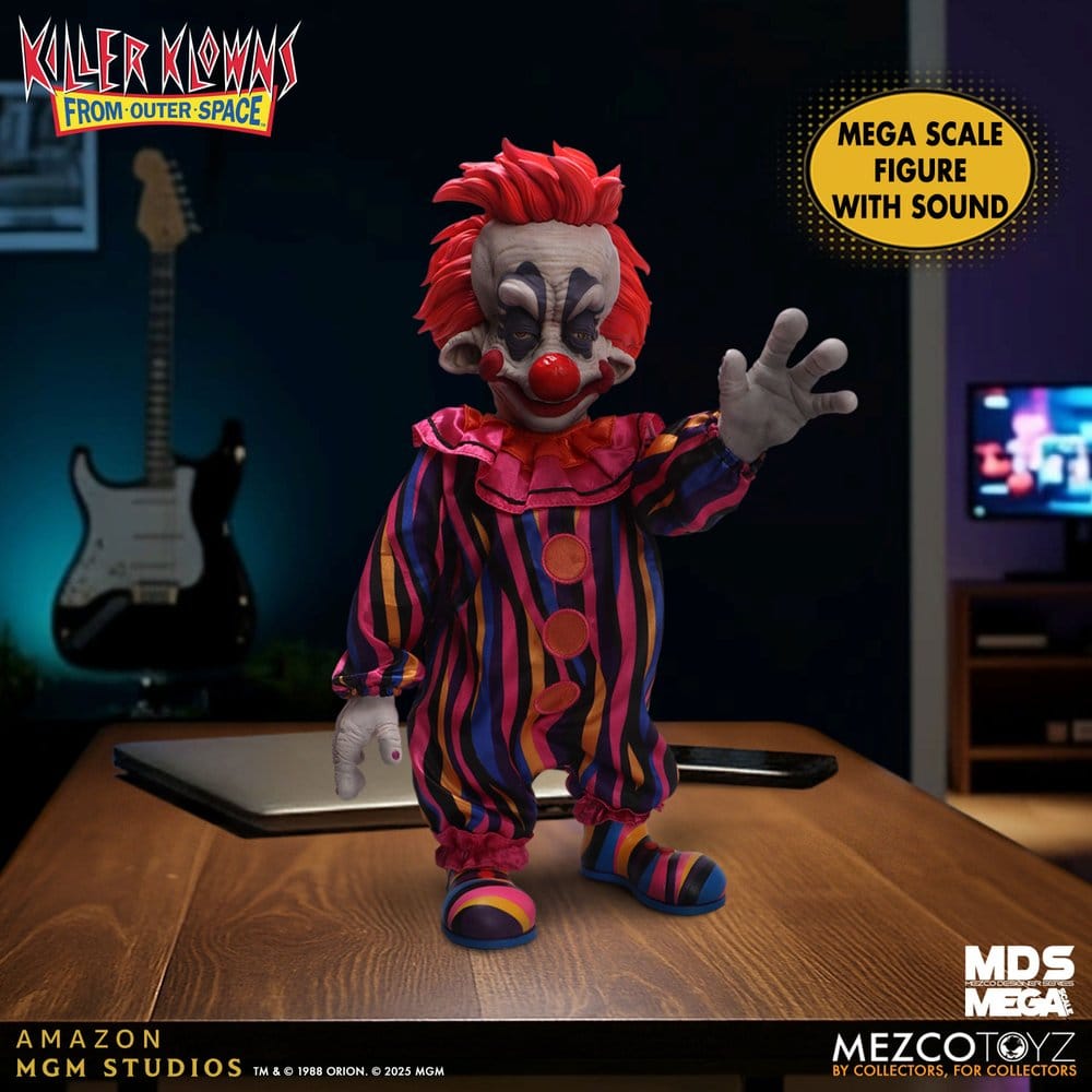 Killer Klowns from Outer Space MDS Mega Scale Plush Doll Rudy 38 cm