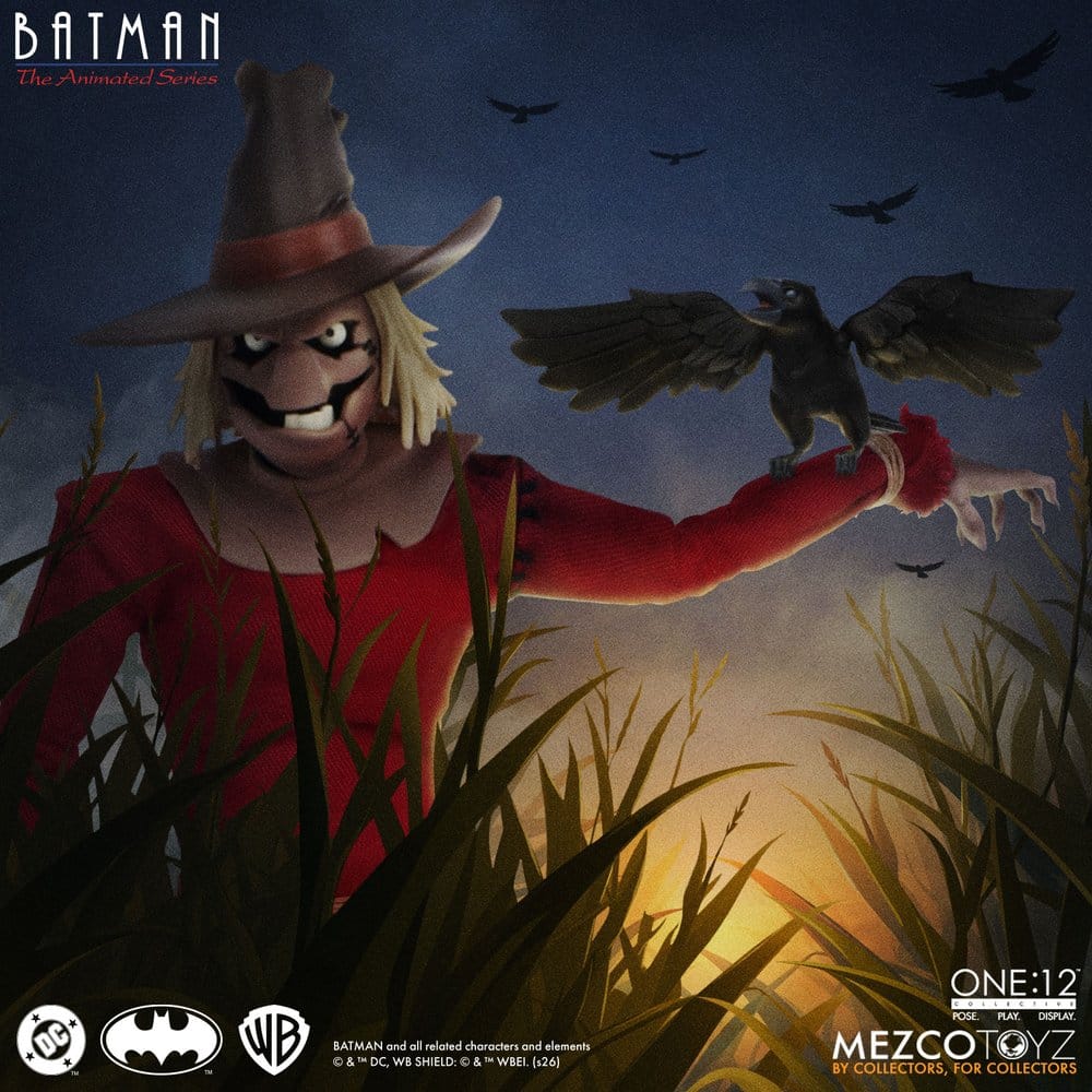 Batman: The Animated Series One:12 Collective Action Figure Scarecrow 17 cm