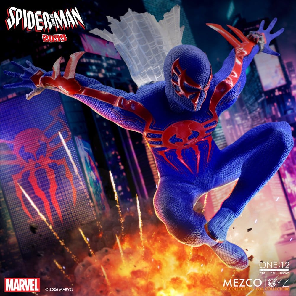 Marvel Comics One:12 Collective Action Figure 1/12 Spider-Man 2099 17 cm