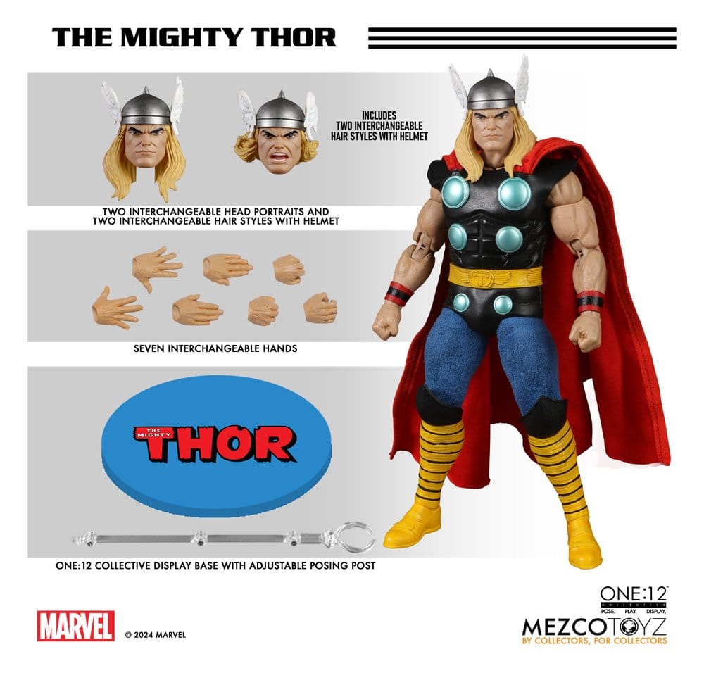 Marvel One:12 Collective Action Figure 1/12 The Mighty Thor 17 cm