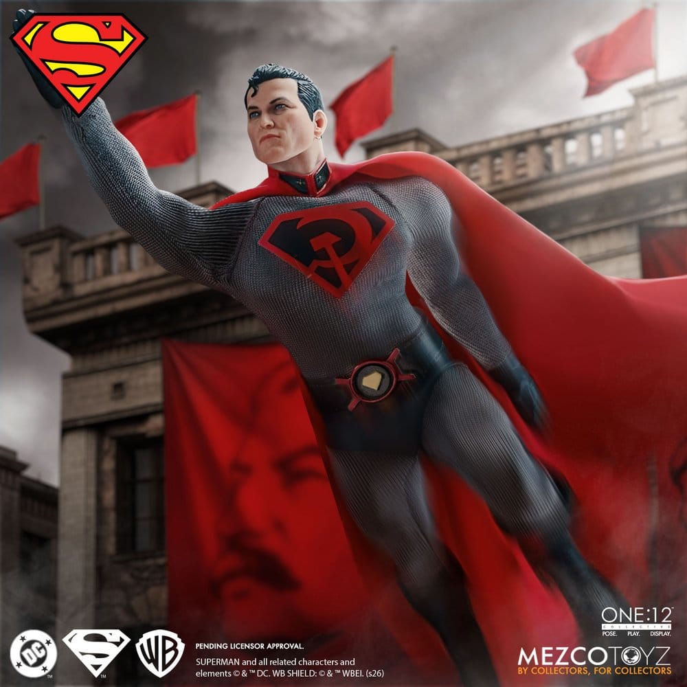 DC Comics One:12 Collective Action Figure 1/12 Superman: Red Son 17 cm