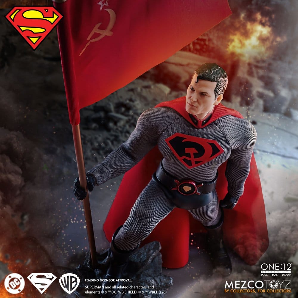DC Comics One:12 Collective Action Figure 1/12 Superman: Red Son 17 cm