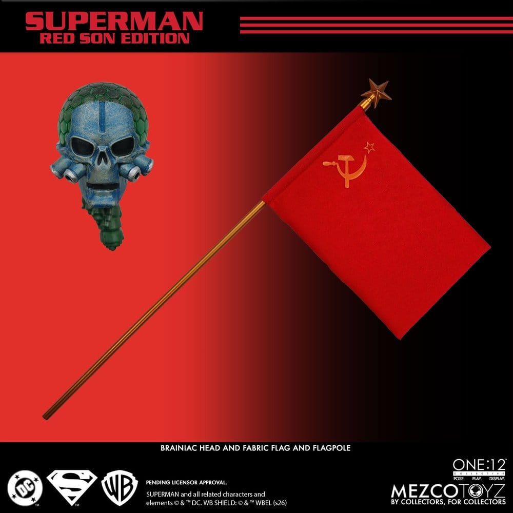 DC Comics One:12 Collective Action Figure 1/12 Superman: Red Son 17 cm