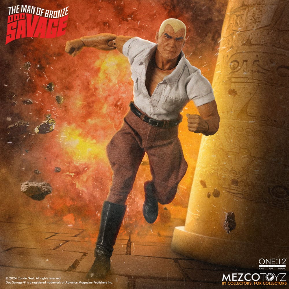 Doc Savage Action Figure 1/12 Doc Savage Deluxe Edition 18 cm