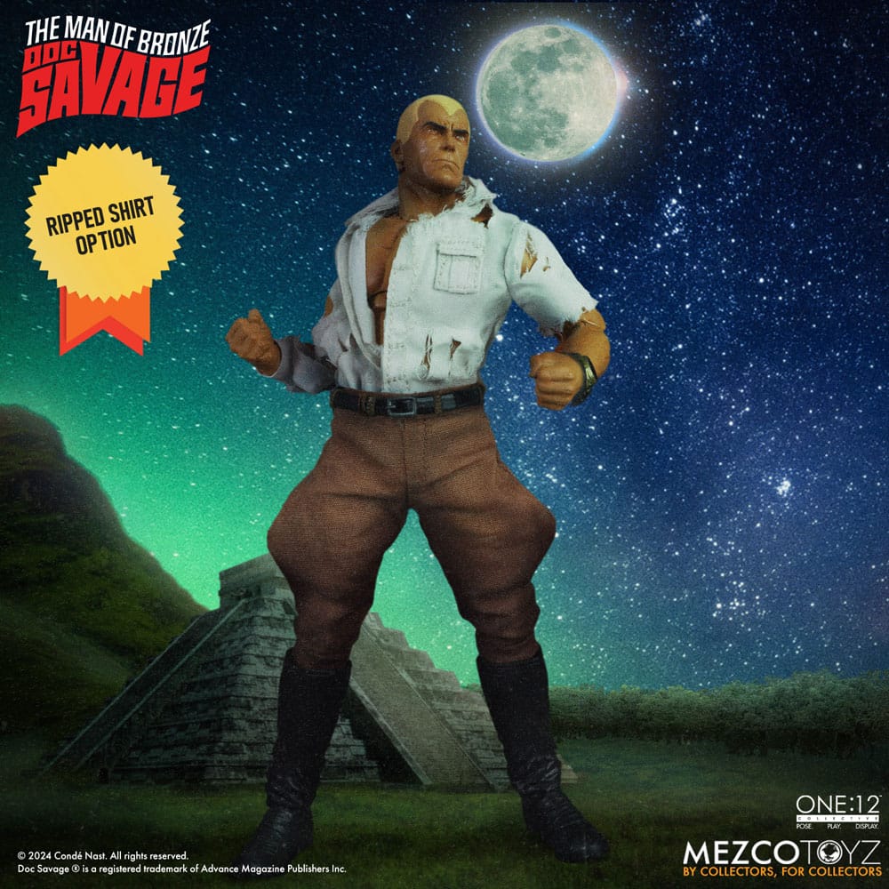 Doc Savage Action Figure 1/12 Doc Savage Deluxe Edition 18 cm