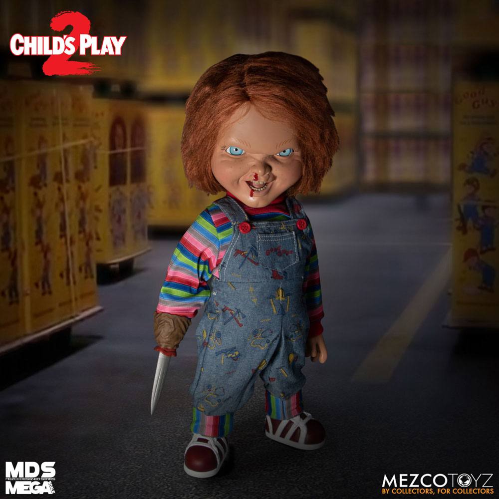 Child's Play 2 Designer Series Talking Menacing Chucky 38 cm