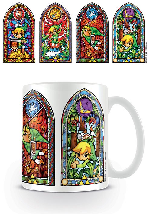 Legend of Zelda Becher Buntglas