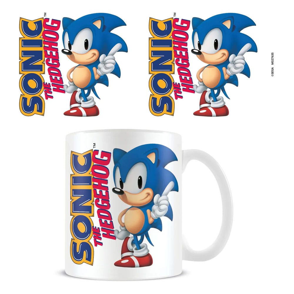 Sonic The Hedgehog Tasse, klassische Gaming-Ikone