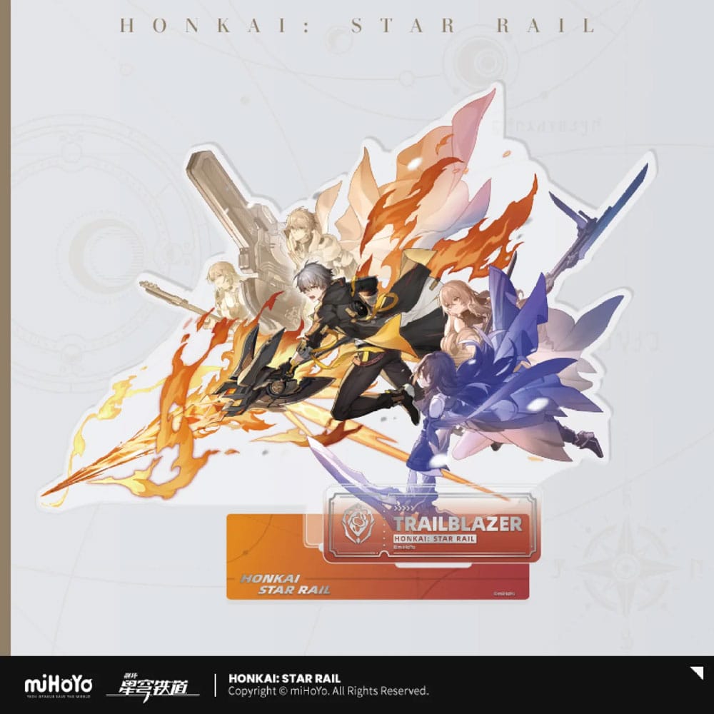 Honkai: Star Rail Preservation of Path Series Acryl Figure Trailblazer Male 25 cm