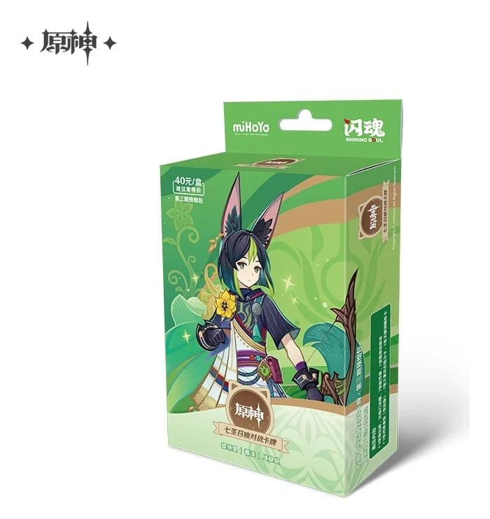 Genshin Impact Trading Card Game Series 03 Pre-Build Starter Deck 06 Tighnari *Chinese Version*