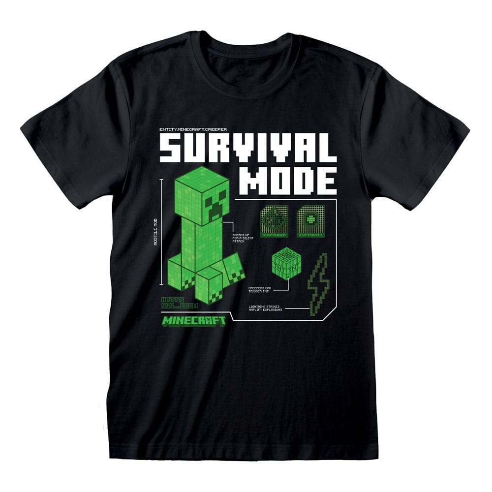 Minecraft T-Shirt Survival Size S