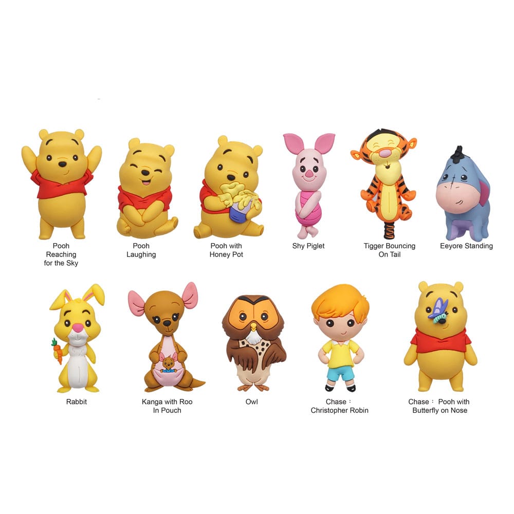 Disney PVC-Taschenclips Winnie The Pooh Display (24)