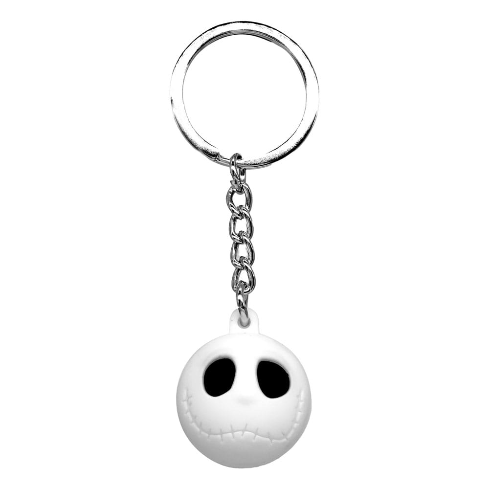 Nightmare before Christmas Ball Keychain Jack (Happy)