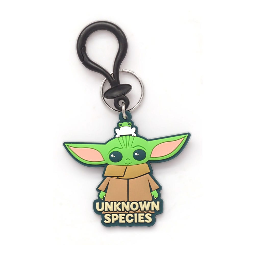 Star Wars Soft Touch PVC Bag Clip Baby Yoda Unknown Species