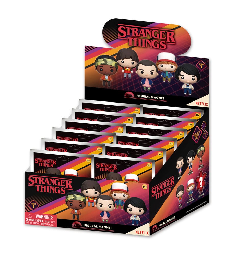 Stranger Things blind pack Series 1 Display (12)