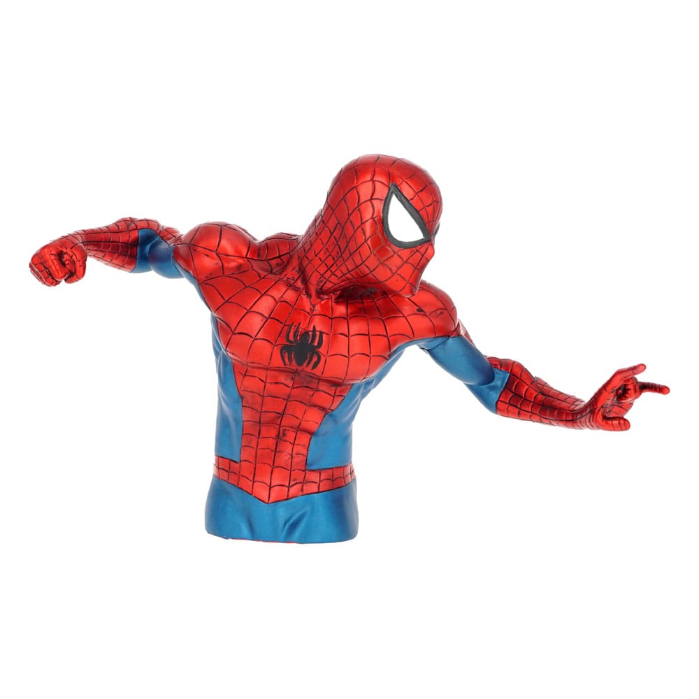 Marvel Figurenbank Spider-Man (Metallic-Version) 20 cm